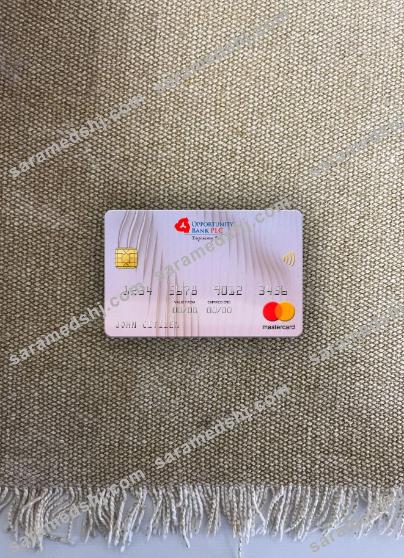 South Sudan Opportunity Bank mastercard photolook front